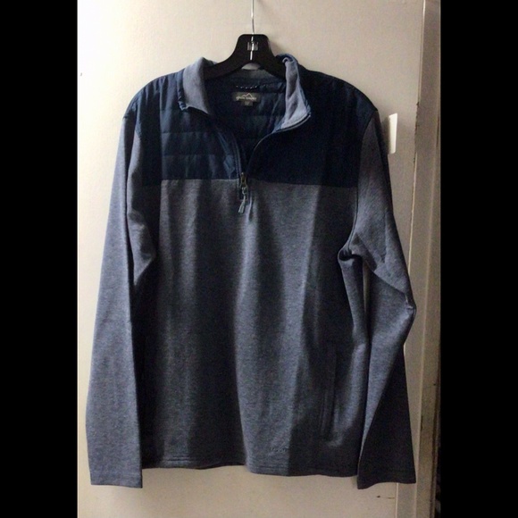 ⬇️ Men’s Mixed Media ¼ Zip - Picture 6 of 8